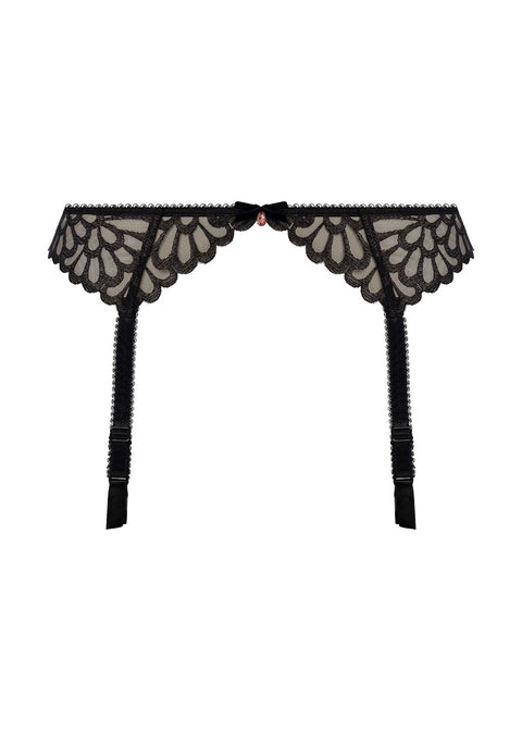 Loveland Suspender Belt Bombshell Black