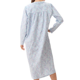 Jamie Flannelette Mid Length Nightie Mint