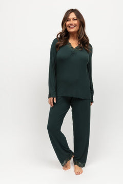 modal winter pyjamas. womens modal pjs australia. soft cosy winter pyjamas