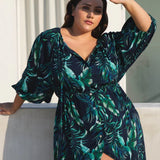 Palmspiration Elgar Dress Dark Navy