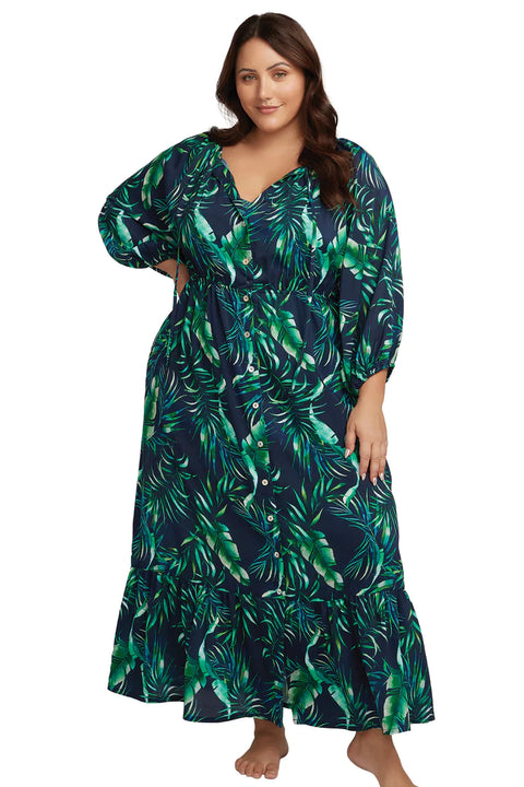 Palmspiration Elgar Dress Dark Navy
