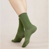 Velvet Cotton Socks Cactus
