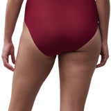 Soft Stretch Full Brief XL-4XL Red Raspberry