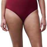 Soft Stretch Full Brief XL-4XL Red Raspberry