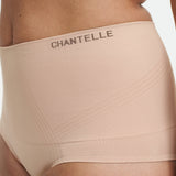 Smooth Comfort Hi Waist Control Briefs Clay Nude