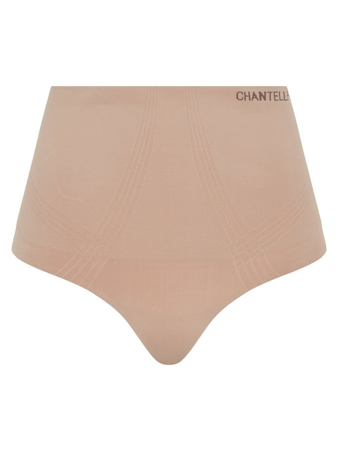 Smooth Comfort Hi Waist Control Briefs Clay Nude