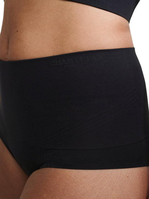 Smooth Comfort Hi Waist Control Brief Black