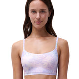 Soft Stretch Bralette Lilac Orchids