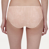 Soft Stretch Hipster Brief Light Snake Print