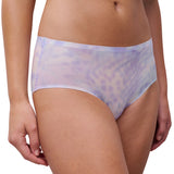 Soft Stretch Hipster Brief Lilac Orchids