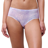 Soft Stretch Hipster Brief Lilac Orchids