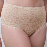 Soft Stretch Full Brief Norah Nude Print