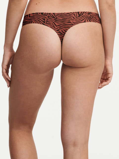 Soft Stretch Thong Safari Chic