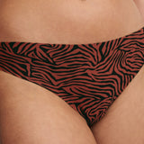 Soft Stretch Thong Safari Chic