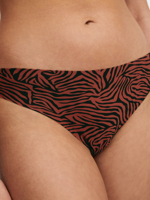 Soft Stretch Thong Safari Chic