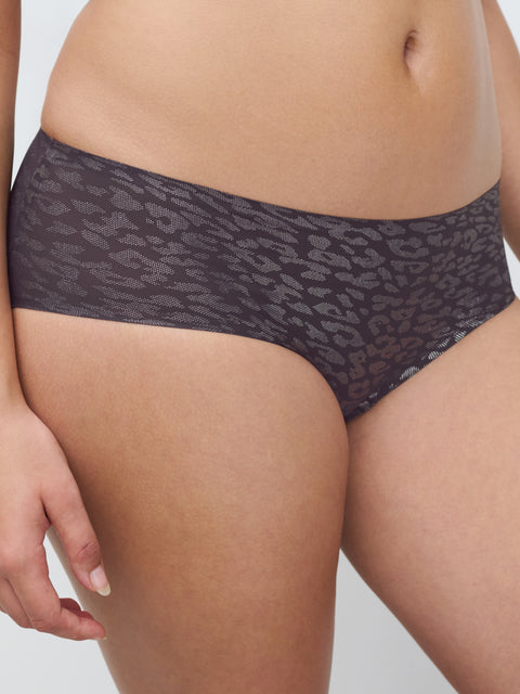 Soft Stretch Hipster Brief Ink Shimmer Print