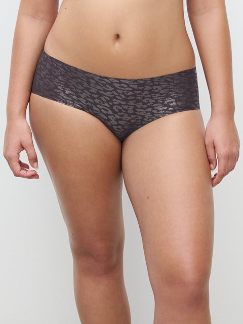 Soft Stretch Hipster Brief Ink Shimmer Print