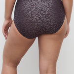 Ink colour underpants with shimmer metalic print back view