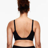 Norah Wirefree Support Bra Black