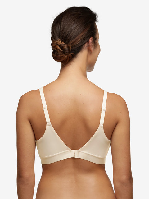 Norah Wirefree Support Bra Pearl