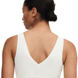 Soft Stretch Padded Top Ivory