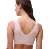 Soft Stretch Padded Top Nymphea Pink