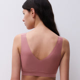 Soft Stretch Padded Top Rose Des Bois