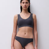 Soft Stretch Padded Top Carbon