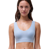 Soft Stretch Padded Top Icy Powder