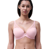 Norah Chic Plunge T-Shirt Bra Candy Pink