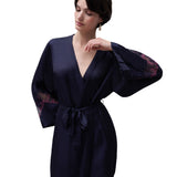 Legend Satin Modal Kimono Ocean Aurora