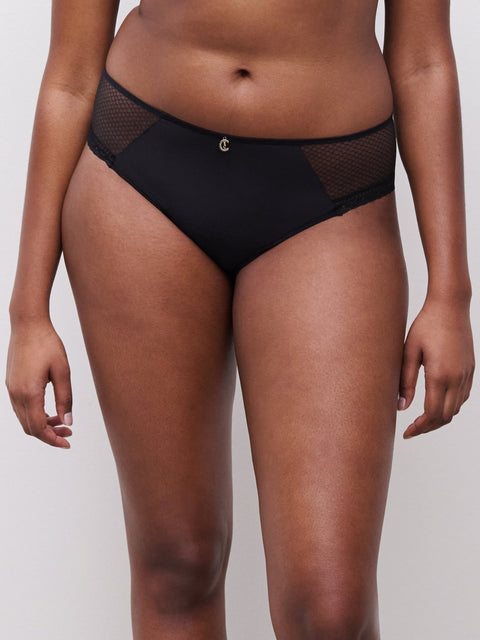 Chantelle Romance Full Brief Black