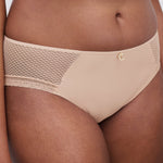 Chantelle Romance Full Brief Golden beige, Chantelle full brief