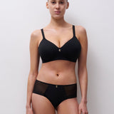 Romance Wirefree Support T-Shirt Bra Black