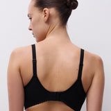 Romance Wirefree Support T-Shirt Bra Black