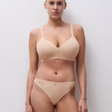 Romance Wirefree Support T-Shirt Bra Golden Beige