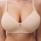 Romance Wirefree Support T-Shirt Bra Golden Beige