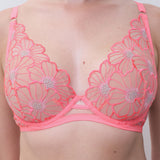 Lush Plunge T-Shirt Bra Miami Pink