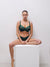 Champs Elysees Covering Underwire Bra Eden Green