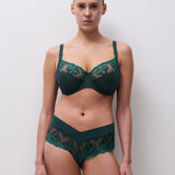 Champs Elysees Covering Underwire Bra Eden Green