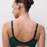 Champs Elysees Covering Underwire Bra Eden Green