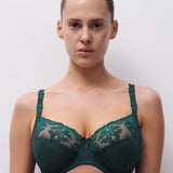 Chantelle Champs Elysee full cup bra Eden Green C26010