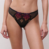 Champs Elysees Tanga Brief Black Jewels