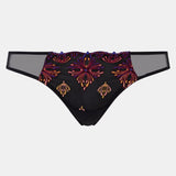 Champs Elysees Tanga Brief Black Jewels