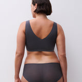 Soft Stretch Hipster Brief Carbon