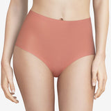 SoftStretch seamless full brief in Rose Canyon by Chantelle, high-waisted design with full bottom coverage – available at The Foundation.