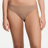 Soft Stretch Thong Coffee Latte