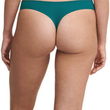 Soft Stretch Thong Oriental Green