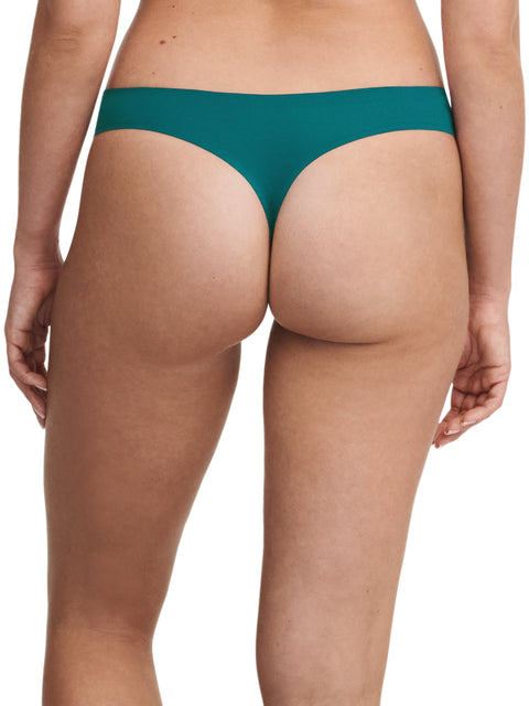 Soft Stretch Thong Oriental Green