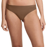 Soft Stretch Thong Brown